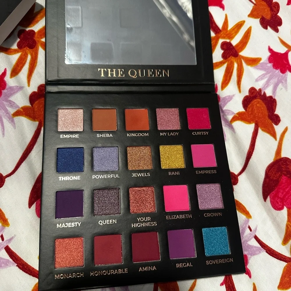 Purple and Black Eyeshadow Palette for Bold Looks